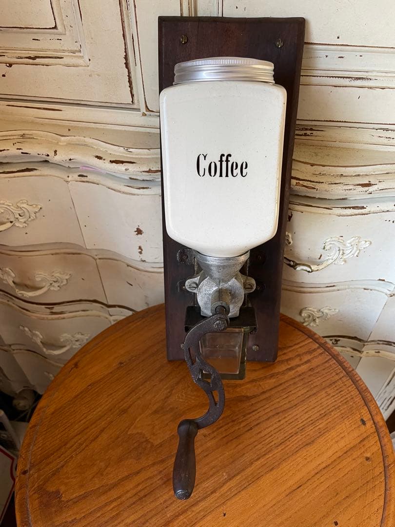ミリカリ様専用アンティーク 壁掛け コーヒーミル グラインダー 陶器
