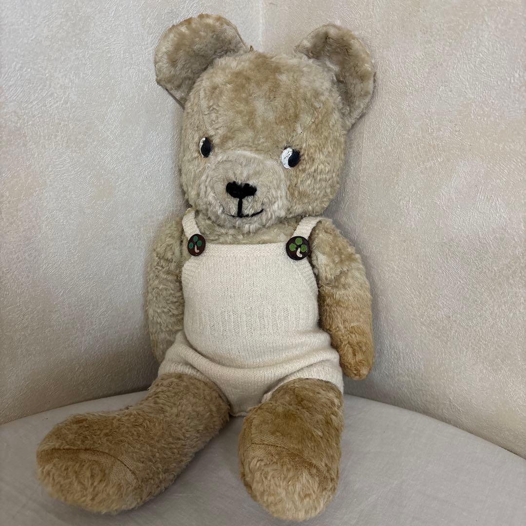 フランス　アンティークベア　テディベア フランス アンティークベア くま 46 cm - アンティークモール＆蚤の市