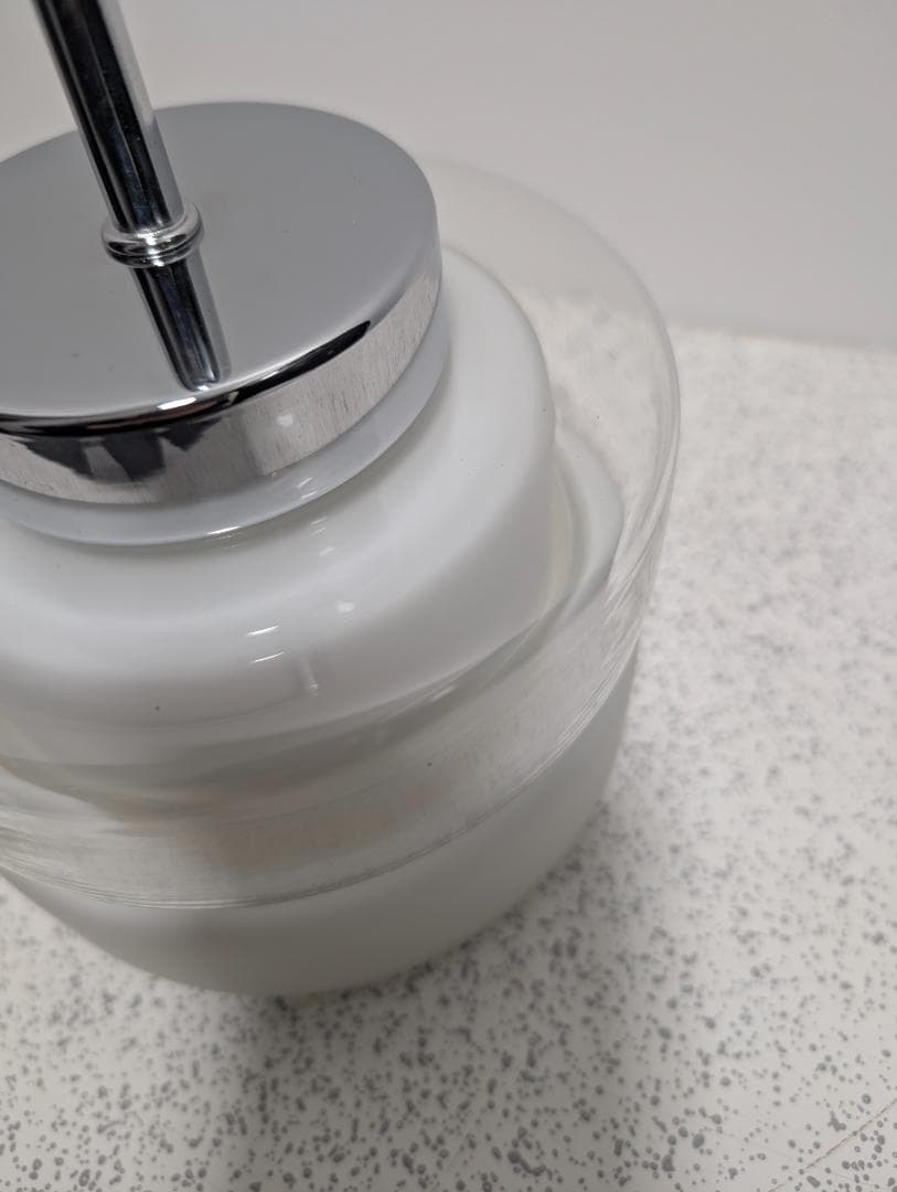 OLD コンビ ガラス シェード ペンダントランプ ミッドセンチュリー