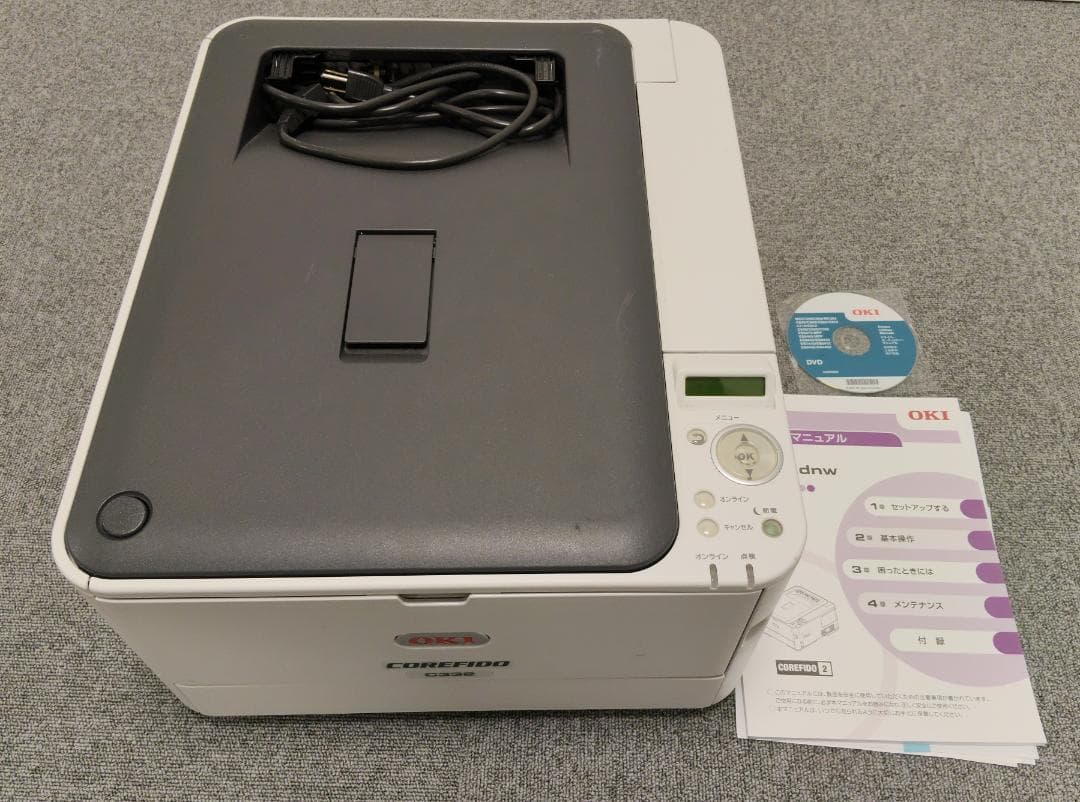 OKI データ A4 カラー LED プリンタ C332DNW - メルカリ