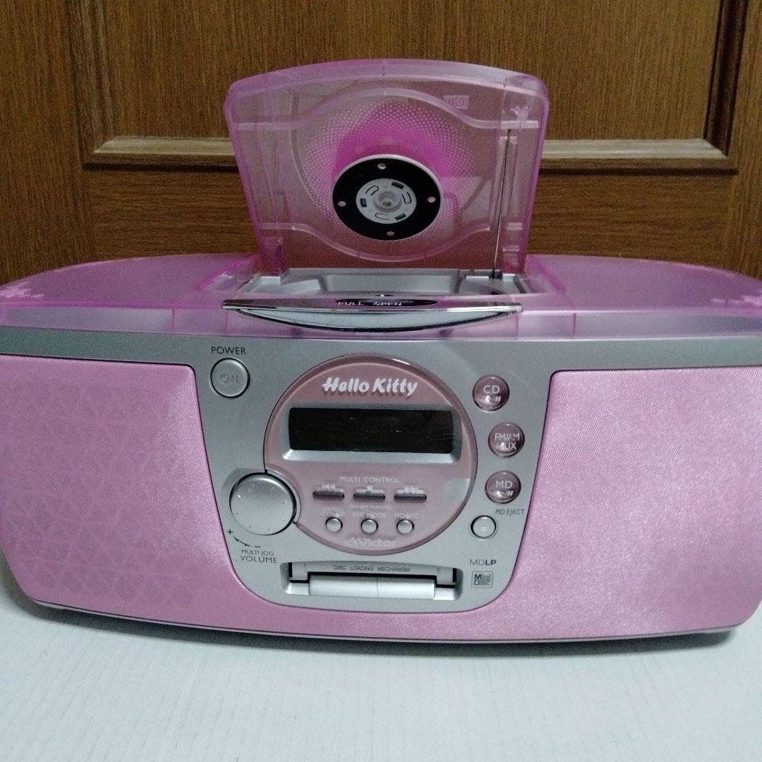 レア】キティちゃん Hello Kitty CDコンポ ビクター サンリオ - メルカリ