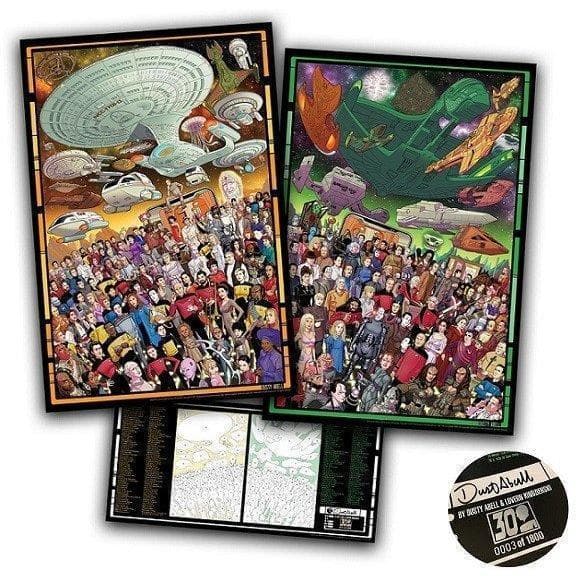 「新スタートレック 30周年記念ポスターセット」 新スタートレック 30周年記念ポスターセット | HLJ.co.jp