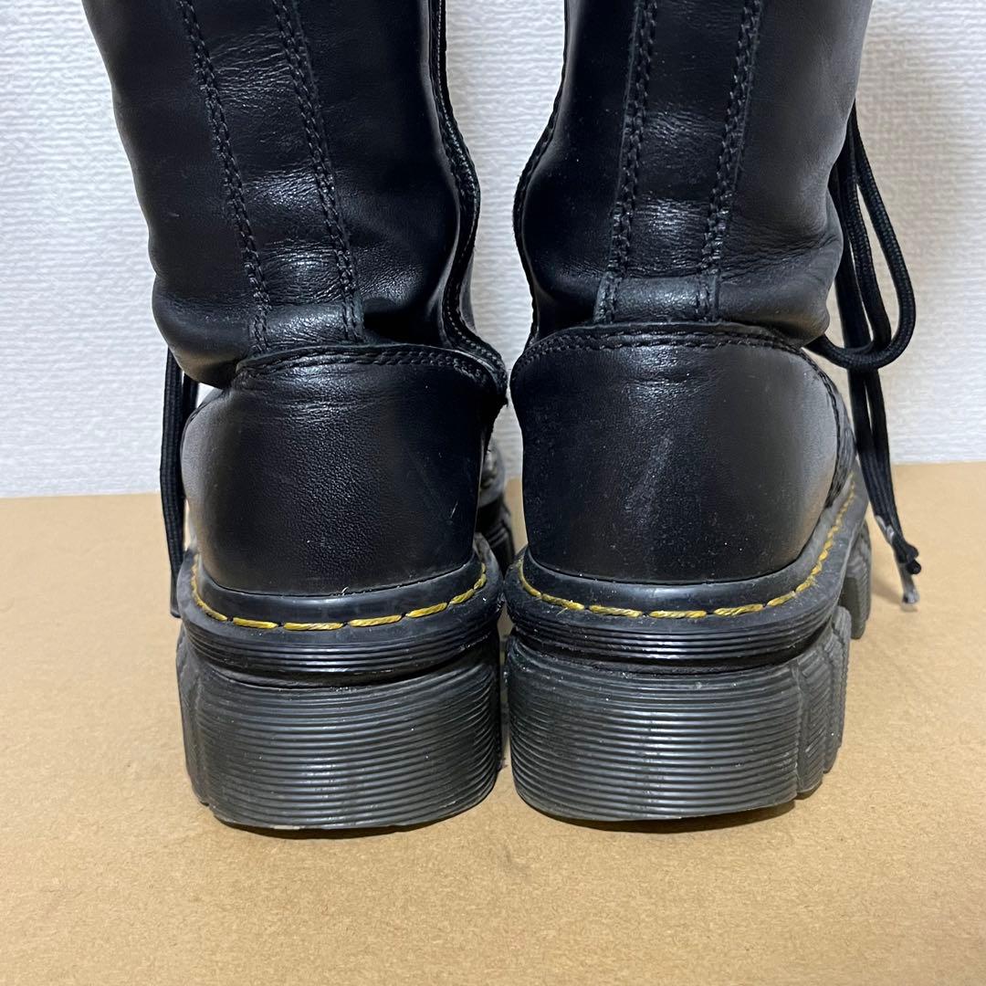 最終値下‼️Dr.Martens AUDRICK20ホール厚底ロングブーツ UK4