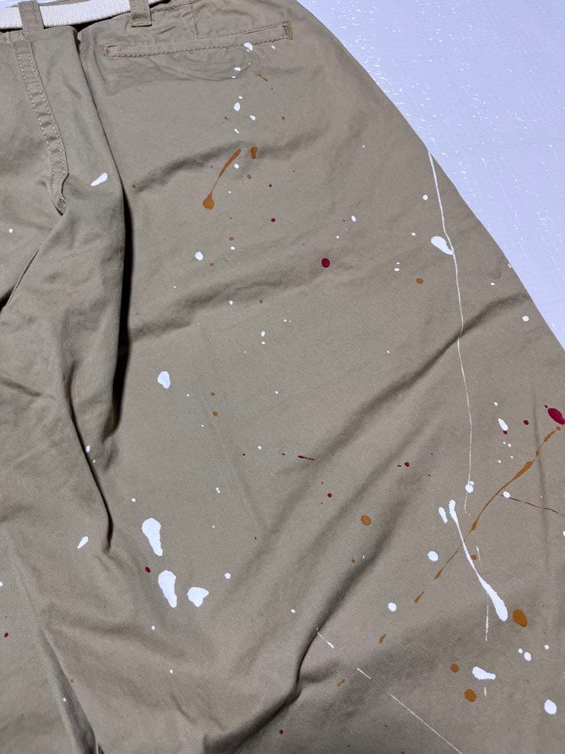 美品】MASTER&CO. マスターアンドコー チノ ペンキ加工 - メルカリ