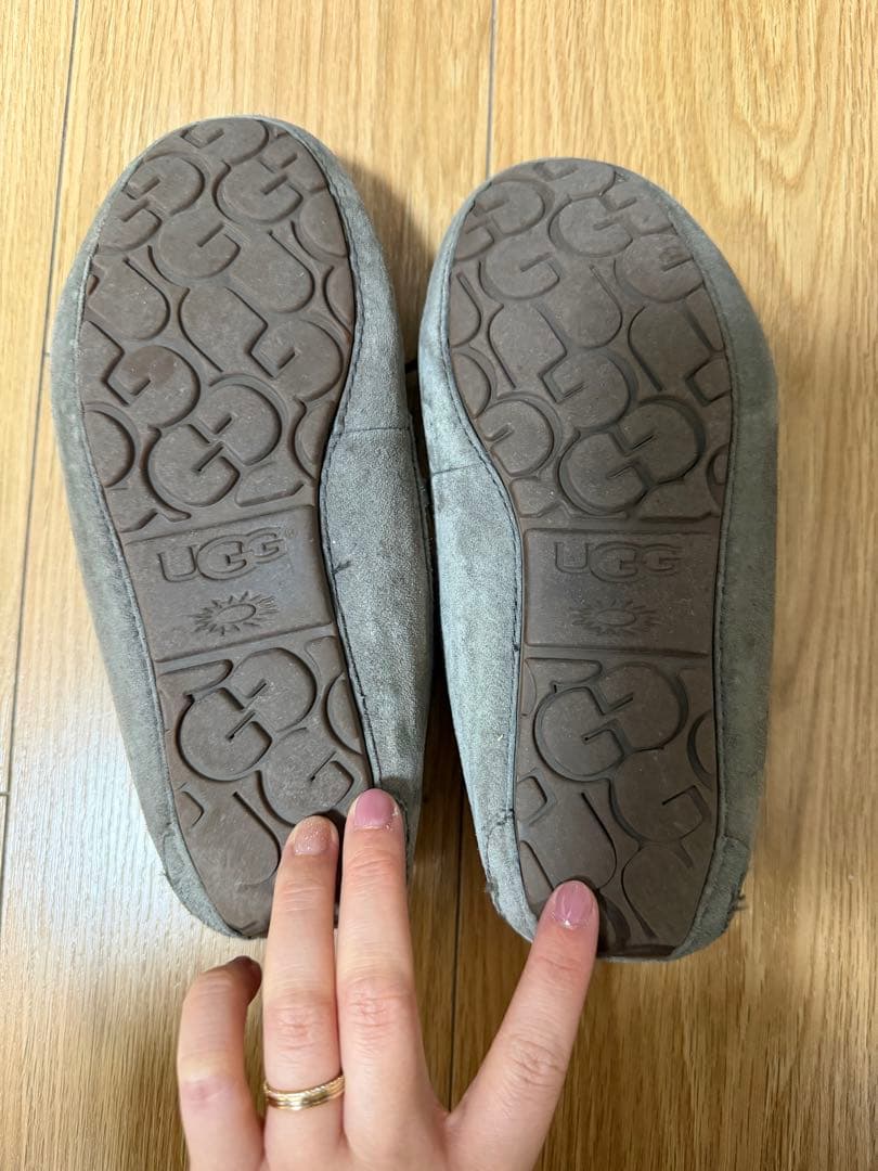 UGG グレー DAKOTAモカシン - メルカリ