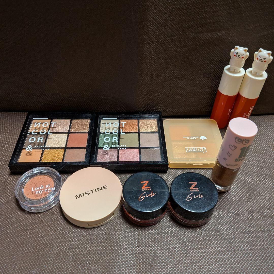 中古品アイシャドウ チーク リップの10点セット - メルカリ