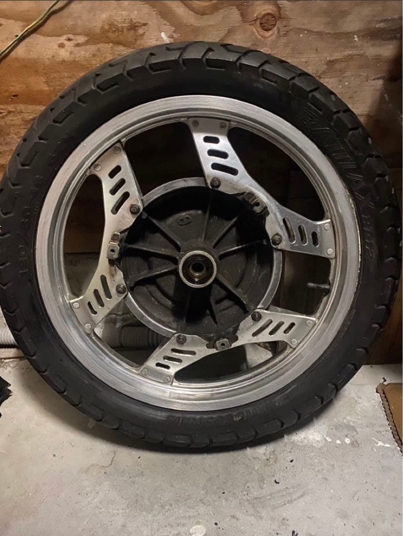 HONDA ホンダ 純正品 CBX400F I型 II型 タイヤ リアホイール - メルカリ