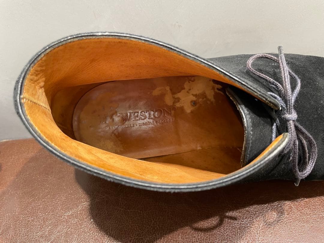 【限定値下】J.M.WESTON スエード チャッカブーツ