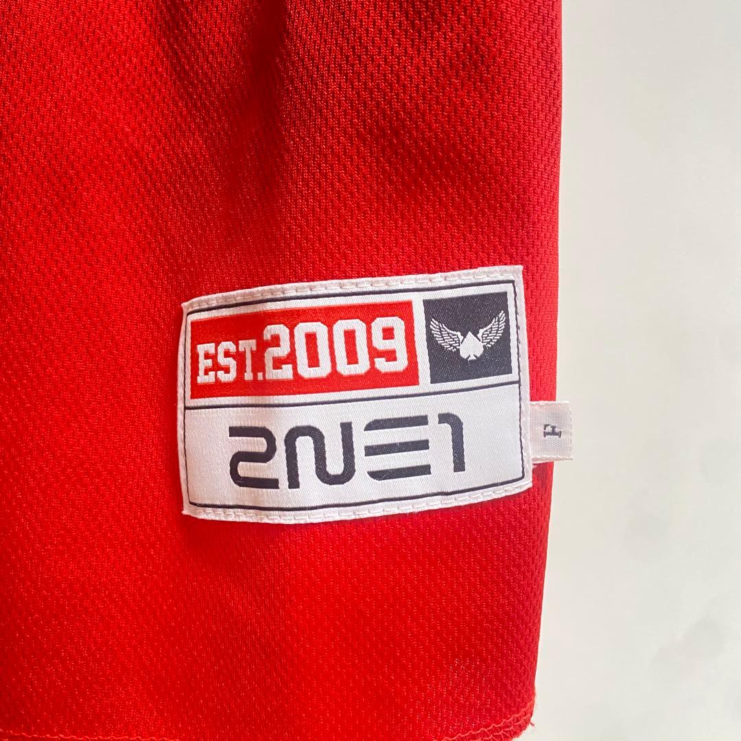 公式 2NE1 BLACKJACK NOLZA ベースボールシャツ レア