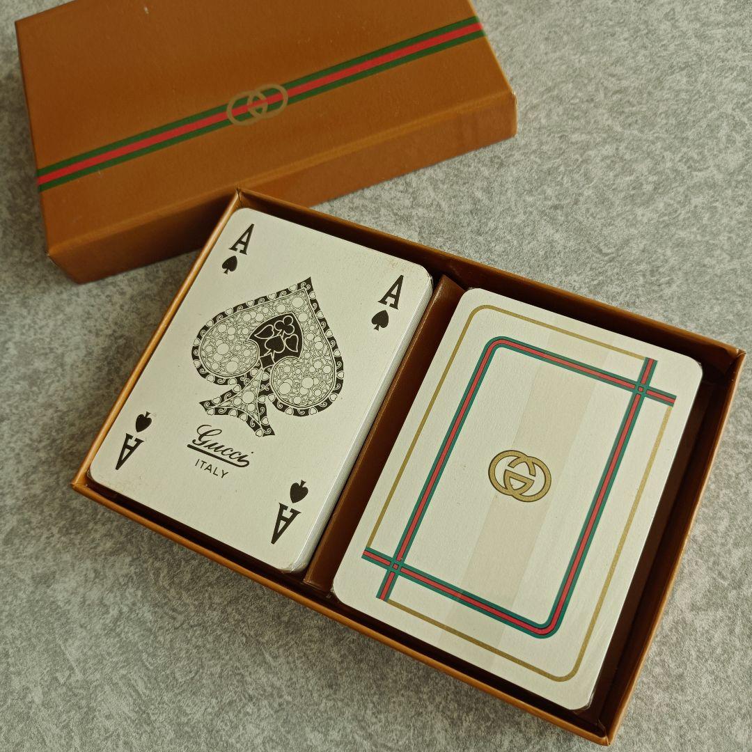 オシャレ☘ GUCCI グッチ トランプ カードゲーム インテリアにも♪｜