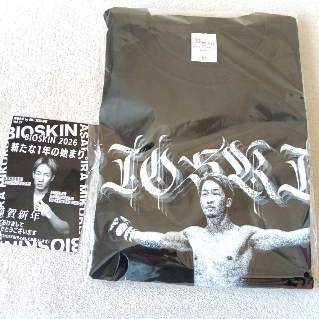 非売品・BIO SKIN LAB】朝倉未来Tシャツ - メルカリ