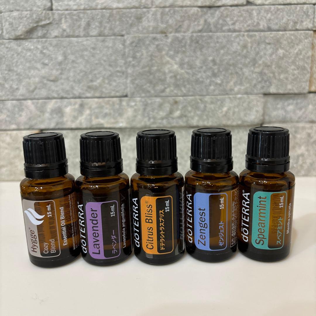 doTERRA 人気エッセンシャルオイル 5本 15ml 楽天市場】ドテラ アロマオイル クレメンタイン 15mL 多少揮発あり ＋