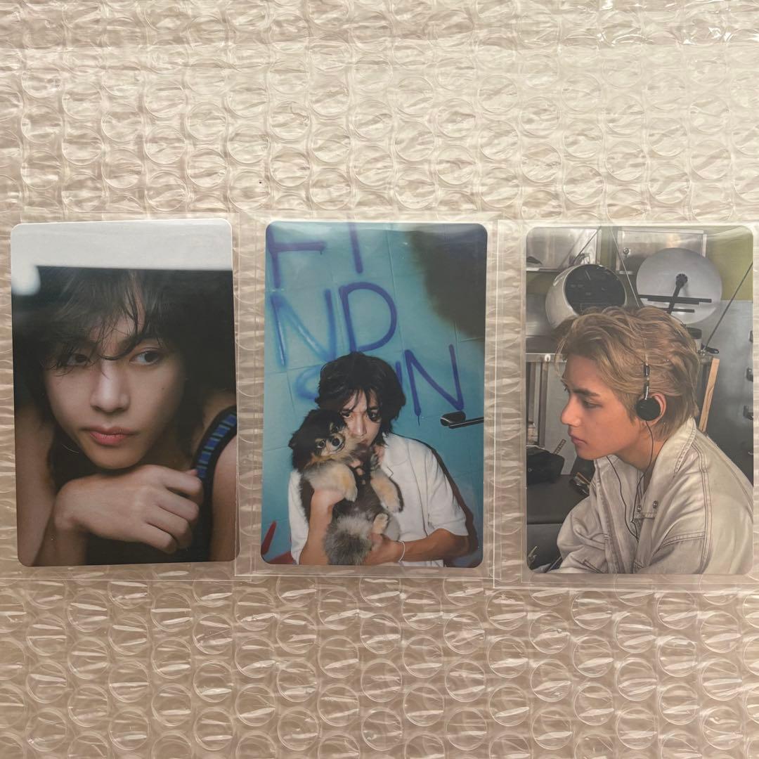 BTS V layover JPFC ラキドロ トレカ 3枚 テテ テヒョン ① - メルカリ