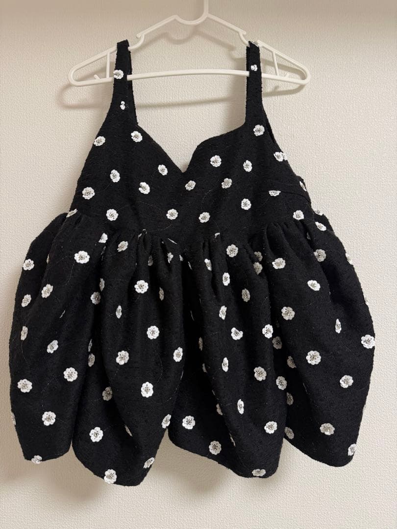 Bibiy. 正規品BIANCA BLOSSOM TOP BLACK