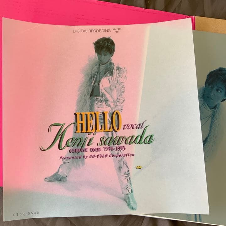 沢田研二 94年ツアーグッズ カレンダー 経年感ありco-colo,co. - メルカリ