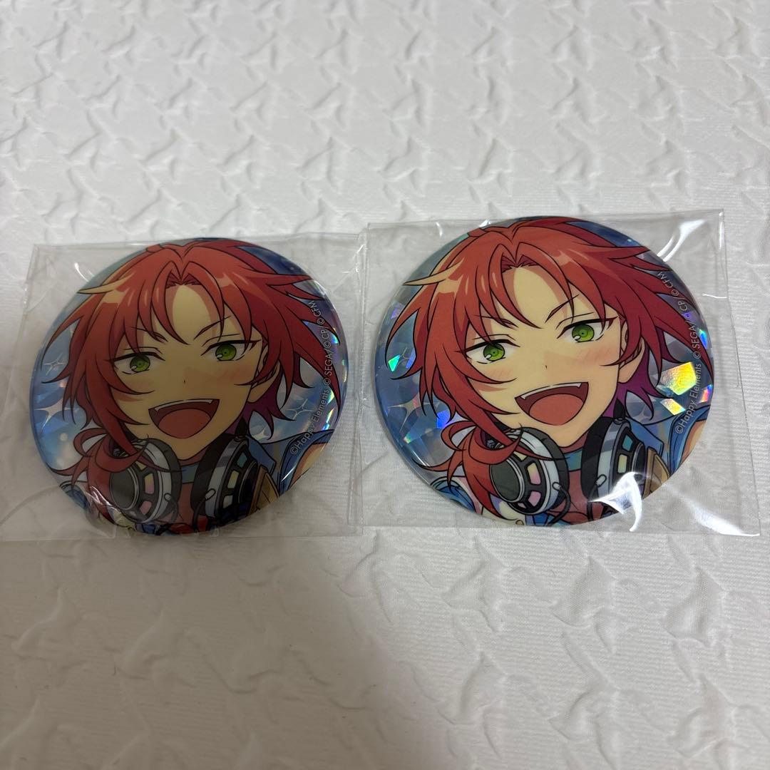 あんスタ プロジェクトセカイ コラボ ホログラム缶バッジ 月永レオ