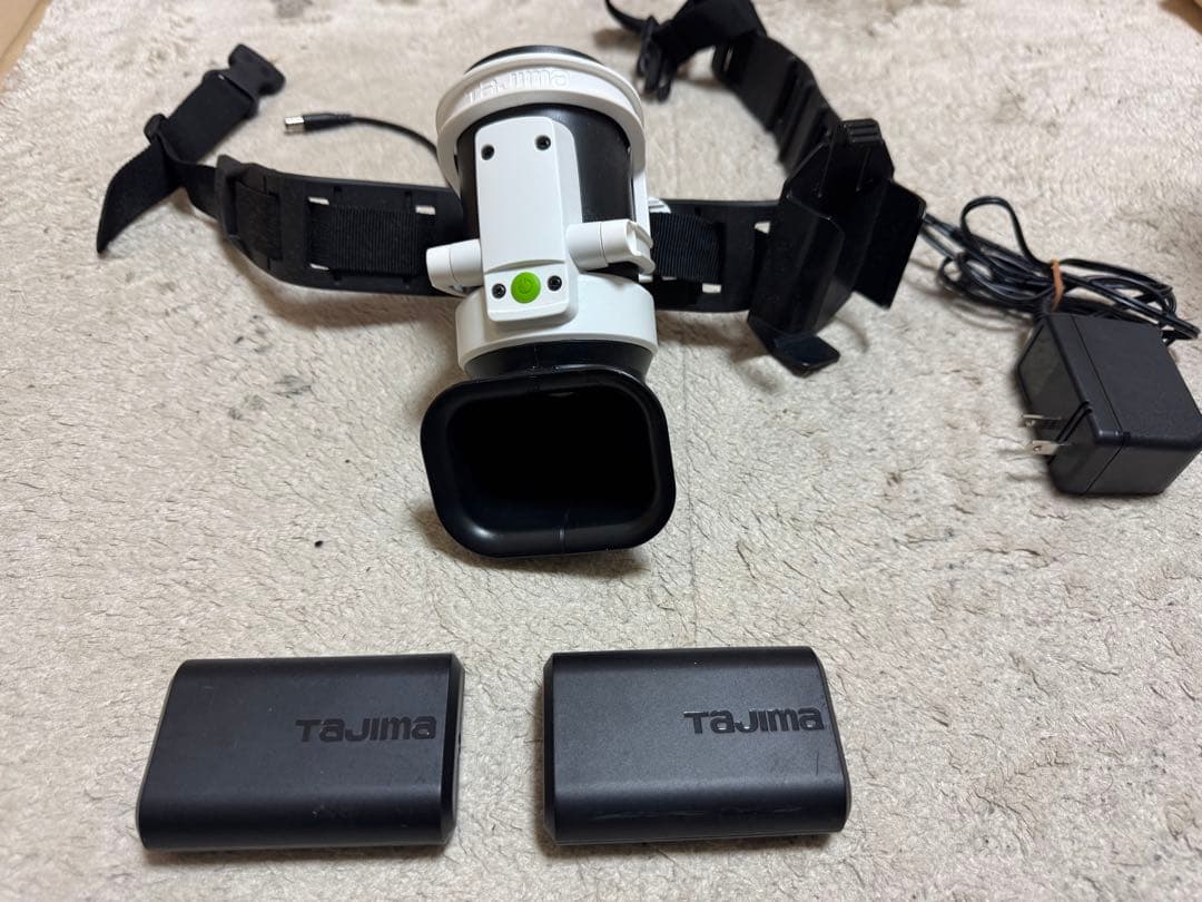 Tajima 清涼ファン風雅ボディ2 リチウムイオン充電池２個付き！ TAJIMA タジマ 清涼ファン風雅ボディ2 フルセット FB-BA28SEGW ファン