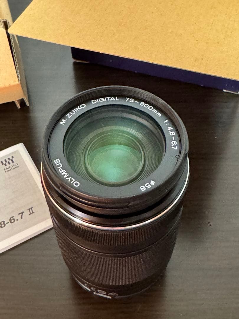 レンズ(ズーム) OLYMPUS M.ZUIKO ED 75-300mm f4.8-6.7 II