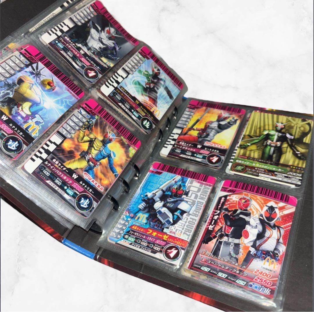 トレーディングカード+バインダー❤ゲームカード ヒーロー戦隊 仮面