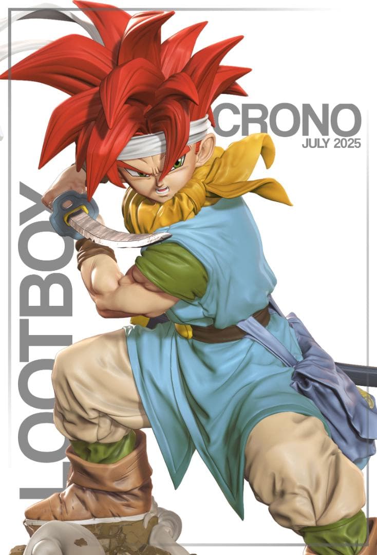 カエル (クロノトリガー) 1/10 未塗装未組立 フィギュア ガレージ