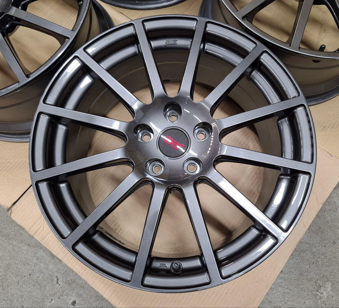 【美品】スバル WRX STI 純正OP 18インチ 8.5J ホイール 4本