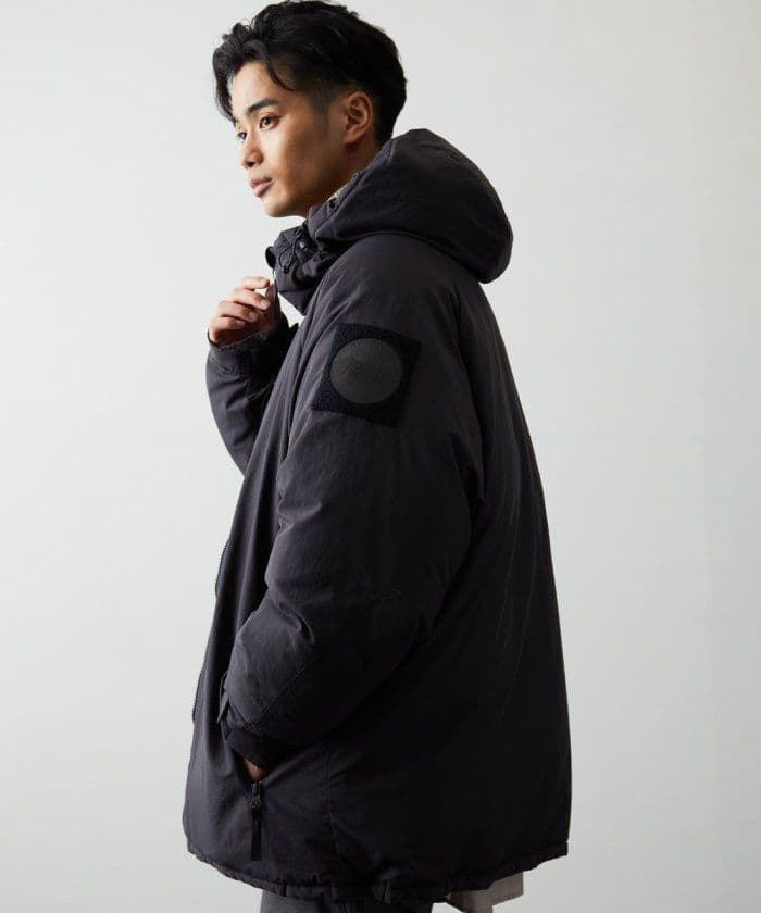 ナンガ ダウンジャケット フリークスストア 別注 グレー Mサイズ