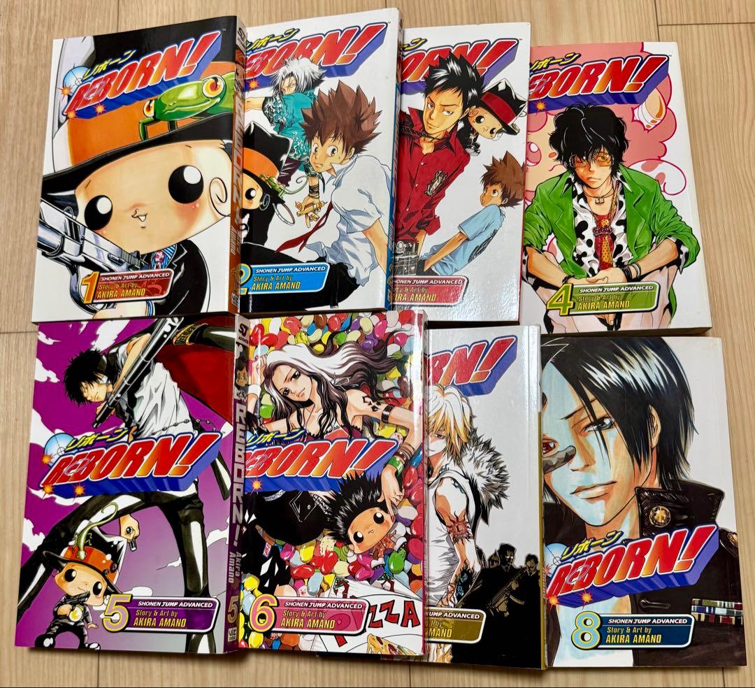 家庭教師ヒットマンREBORN! 英語版 漫画 English Manga - メルカリ