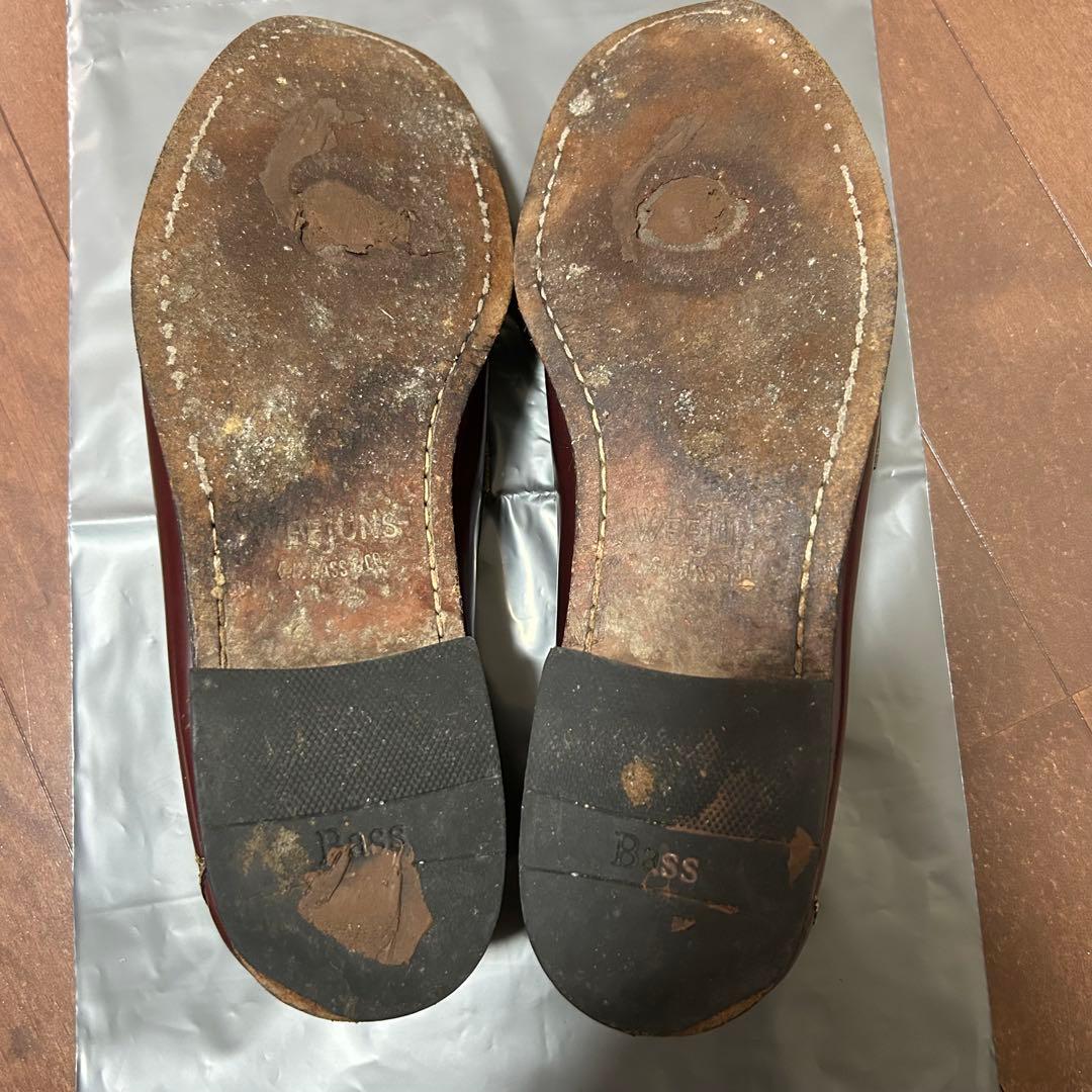 シ*き様 g.h.bass ペニーローファー　バーガンディ　あずき色　えんじ色