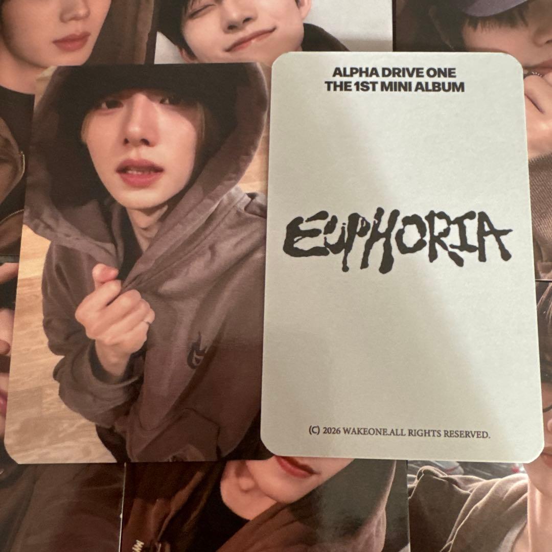 ALD1 韓国 ポップアップ EUPHORIA フーディ トレカ サンウォン - メルカリ