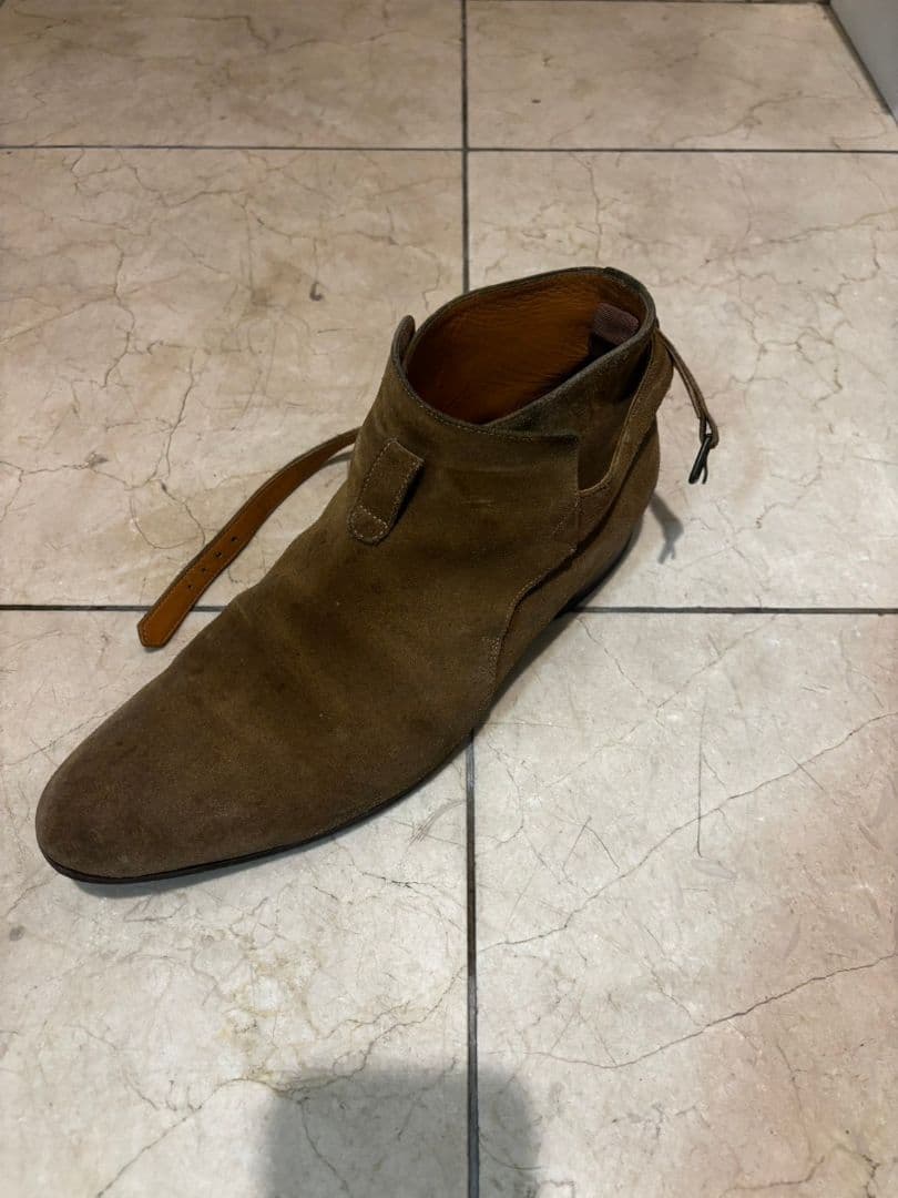 最終SALE サンローランSAINT LAURENTショートブーツ 表参道店購入