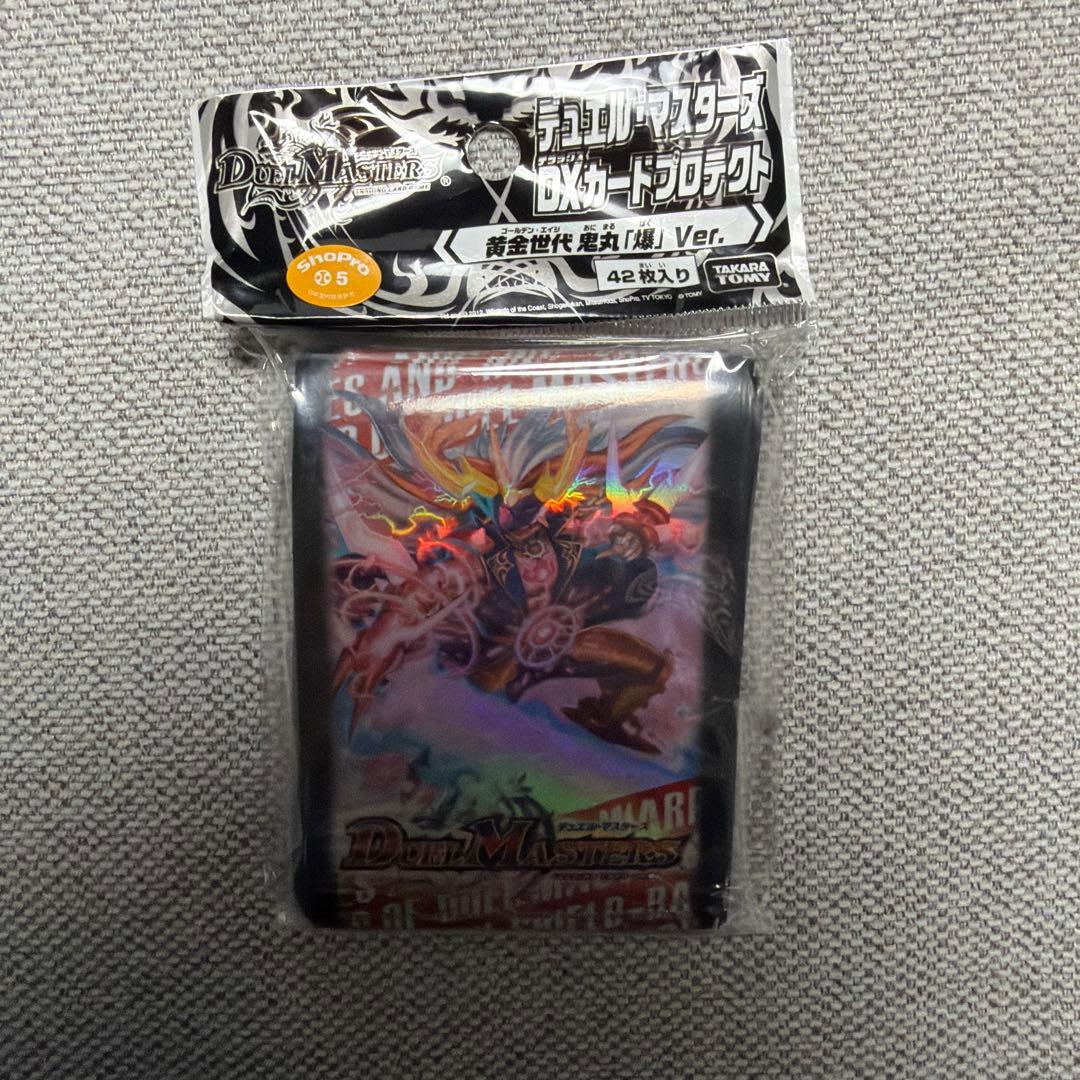デュエル・マスターズ 黄金世代 鬼丸「爆」 タカラトミー スリーブ