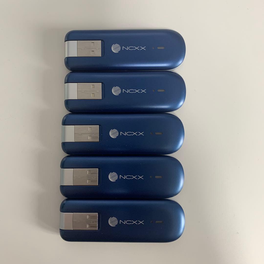 製造元NCXX UX302NC-R USBデータ通信端末 動作確認済 5本セット LTE/3G 対応データ通信端末 NCXX UX302NC-R - IoTデバイス通販
