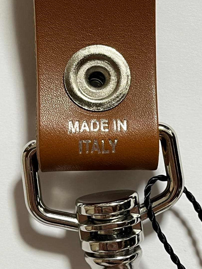 Supreme Leather Key Loop \"Brown\" 新品未使用