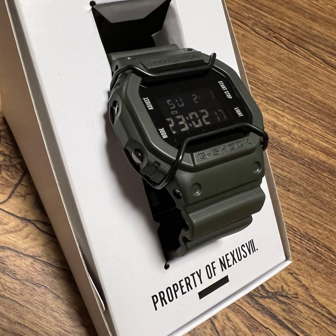 美品CASIO G-SHOCK DW-5600NX7 Nexus7 OLIVE - メルカリ