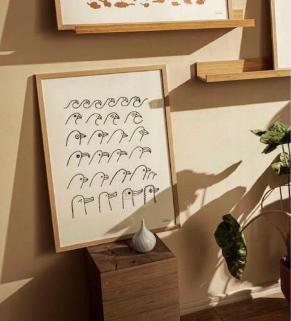 iittala Oiva Toikka ポスター 70x50cm バード - メルカリ