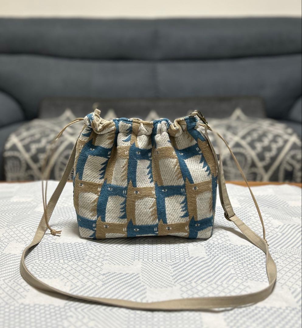 ちゃこ ハンドメイド＊ミナペルホネン＊thoroughbred＊ mina perhonen thoroughbred ミニバッグ トートバッグ ネイビー 多色