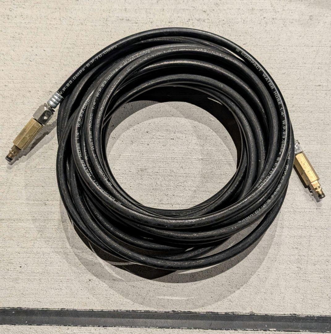 ホース屋 高圧洗浄機 15m ホース ケルヒャー 両側スイベル hidakashop_k-shose-sb-15