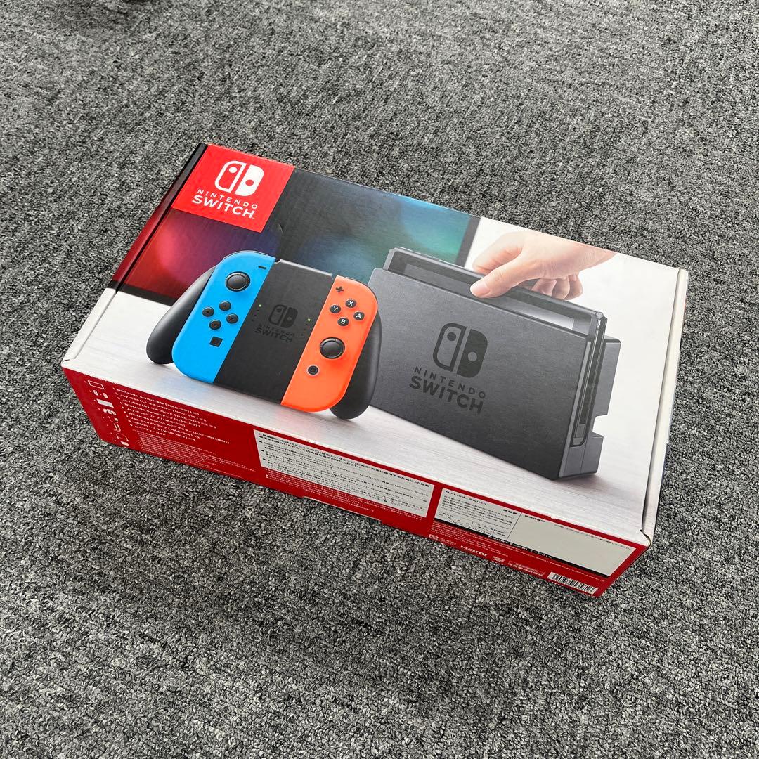 Nintendo Switch ネオンレッド　ブルー　完品　動作問題なし！ Nintendo Switch 本体【Joy-Con(L) ネオンブルー/(R) ネオンレッド