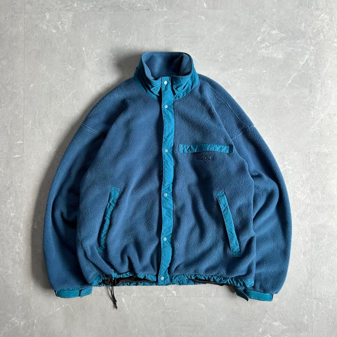 90s mont-bell フリースジャケット POLARTEC 古着 短丈 L - メルカリ