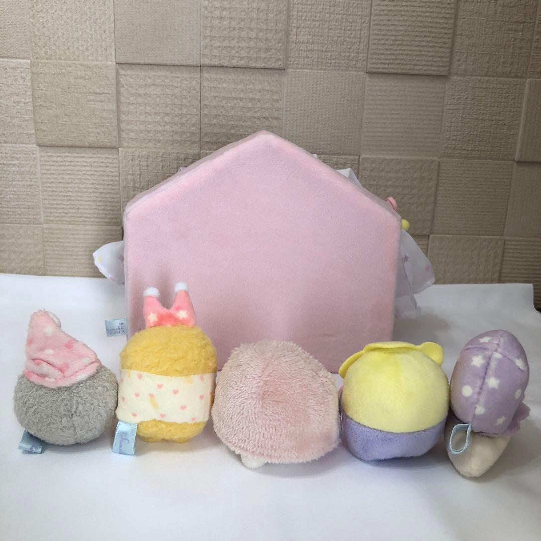 すみっコぐらし｜匿名｜てのり｜ぬいぐるみ｜2019｜いっしょにおとまり