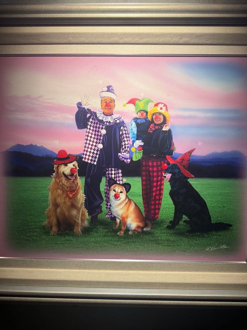 スーパーリアリズム　K • TAKAMATSU【ピエロと仲間】