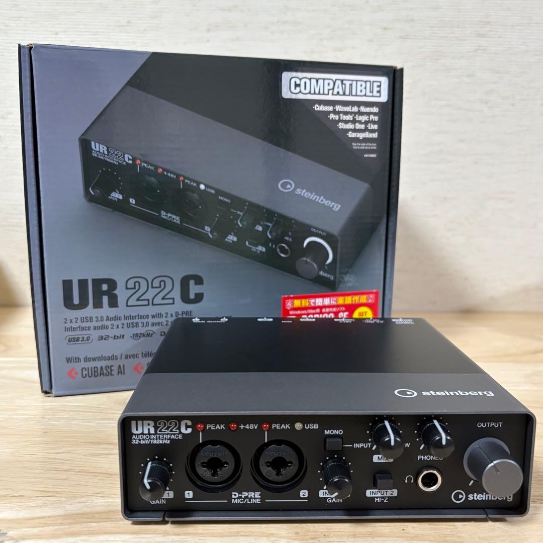 steinberg UR22C USBオーディオインターフェース Amazon.com: Steinberg UR22C USB 3.0 Audio Interface : Musical