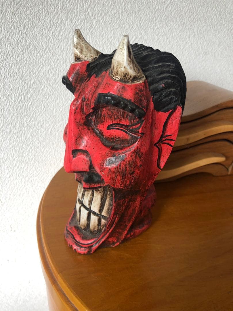 ビンテージ デビル 悪魔 Devil ミッドセンチュリー アンティーク 置物