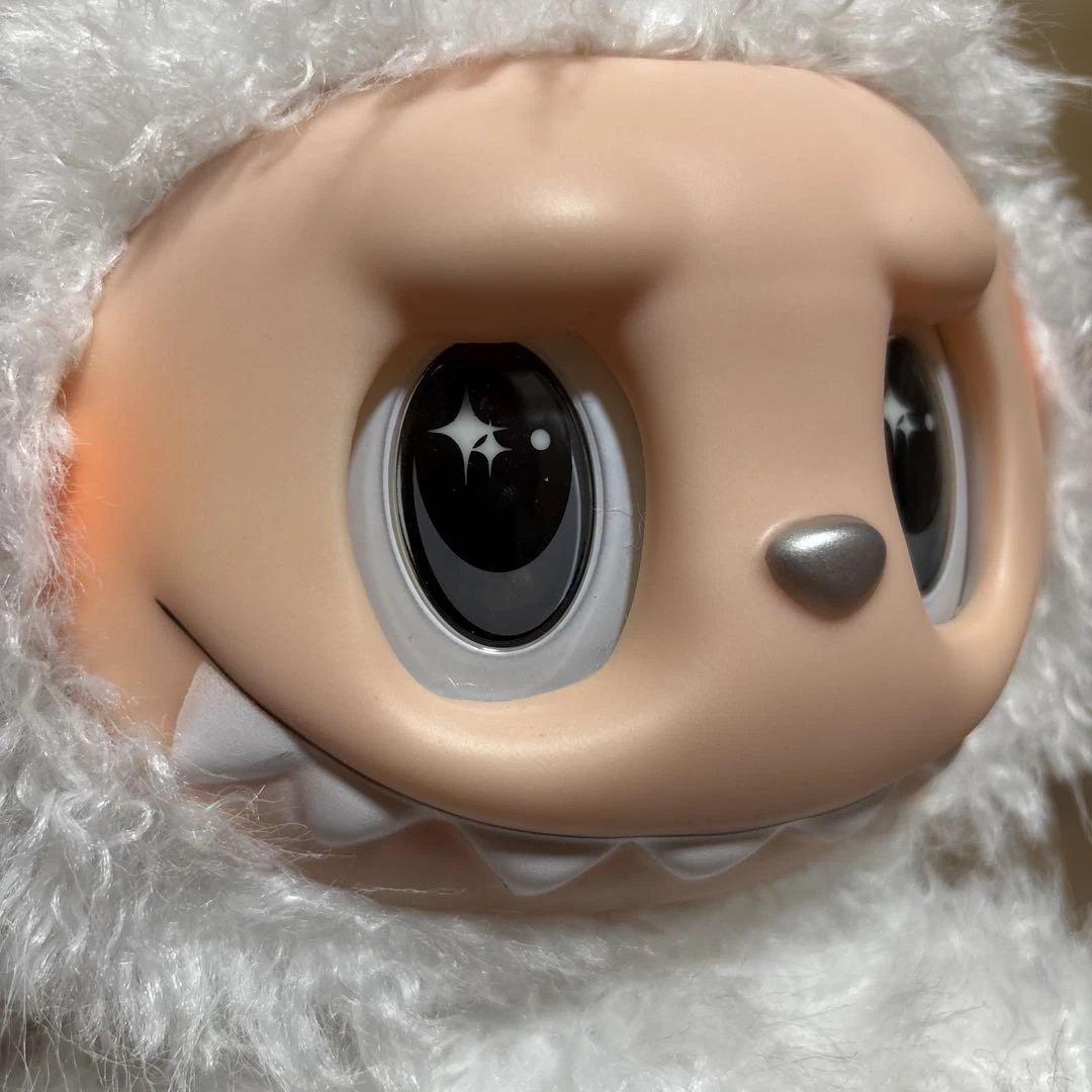 38cm ラブブ ジモモ 白 ホワイト シッポ付き ぬいぐるみ 海外輸入品①