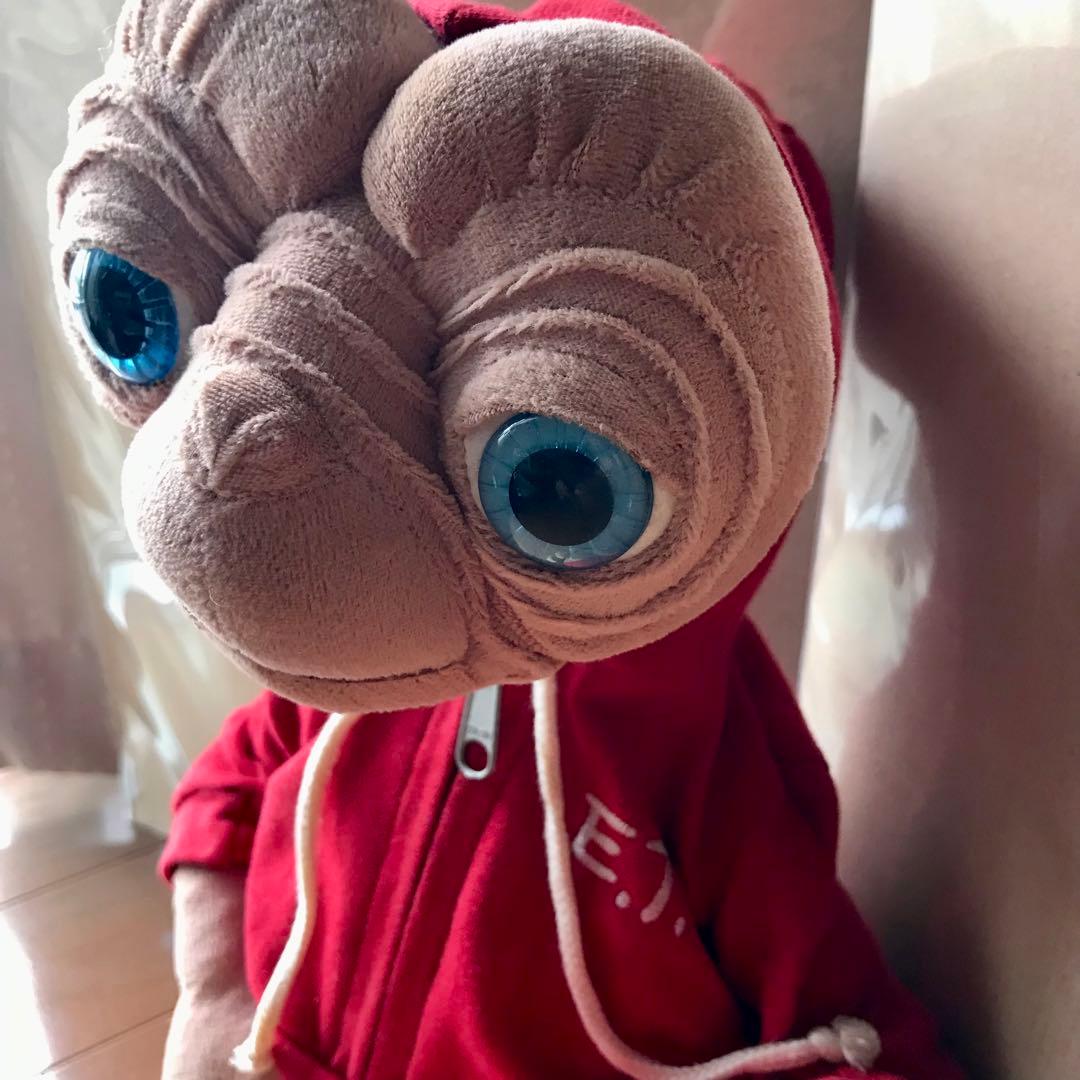 ユニバーサルスタジオ USJ E.T.大きいぬいぐるみ ET 2個セット当時物