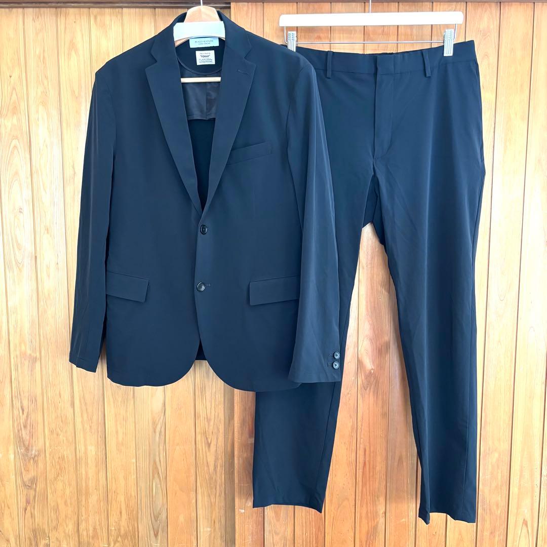 Begin別注企画 30TH セットアップ 東レ ストレッチ TORAY B&Y 東レ/TORAY メランジ コンフォート ジャケット セットアップ対応