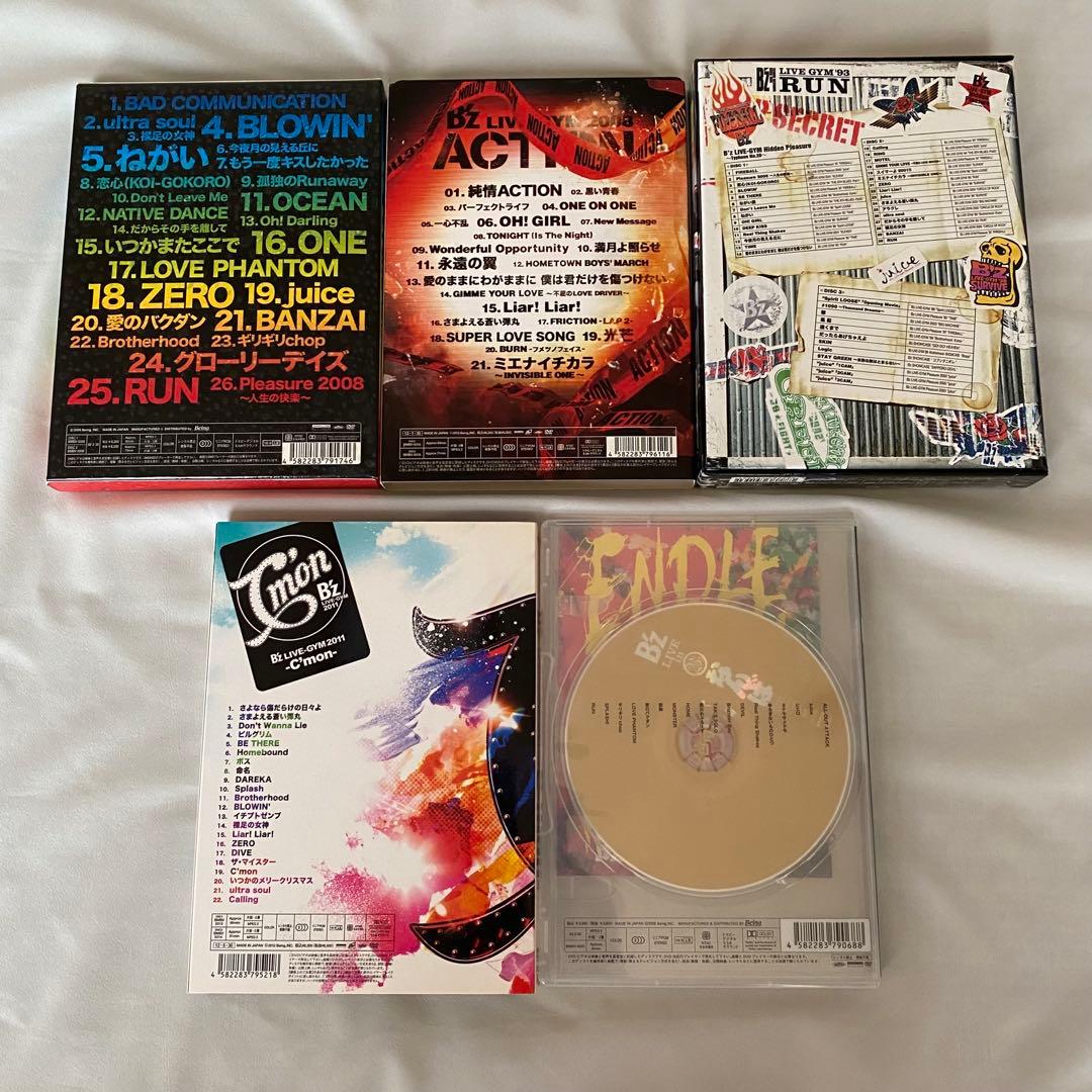 《2/6まで》B’z DVD 10点まとめ売り