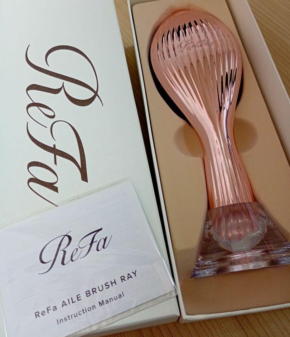 新品未使用　Refa　リファ　エールブラシレイ　ローズゴールド ReFa リファエールブラシレイ ローズゴールド リファエールブラシレイ