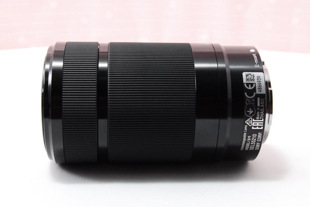 〓望遠レンズ〓ソニー SONY E 55-210mm F4.5-6.3 ブラック