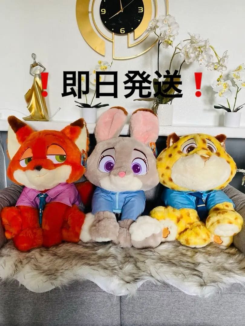 ズートピア2 ニック ジュディ クロウハウザー コストコ ブランケット付